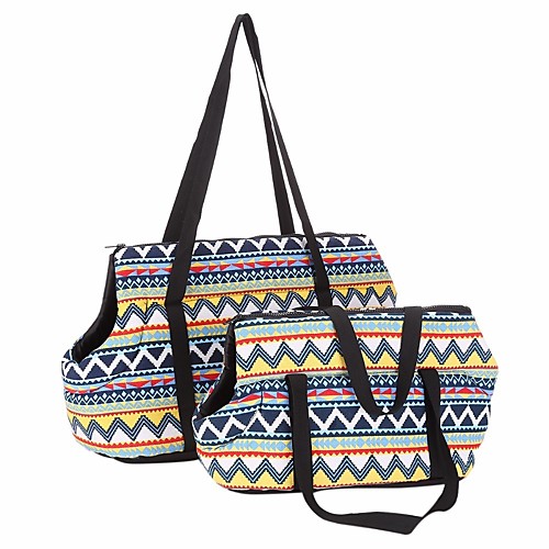

Carrier Bag & Travel Backpack Breathable Foldable Soft Pet Fashion Rainbow / Dog