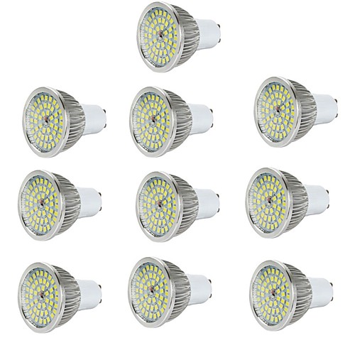 

10 шт. 6 W Точечное LED освещение 600 lm E14 GU10 GU5.3 48 Светодиодные бусины SMD 2835 Декоративная Тёплый белый Холодный белый 85-265 V / RoHs