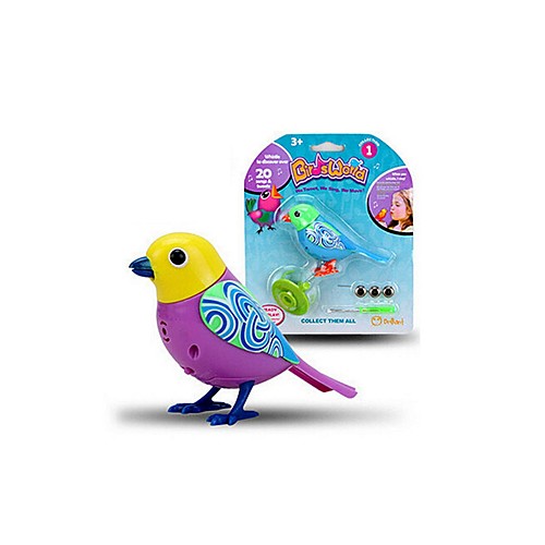 

Electronic Pets Bird Animal Singing New Design with Sound Sensor Rubber Kid's Adults' Toy Gift