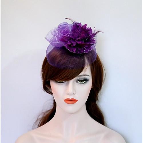 

Камни и кристаллы / Тюль / Ткань Fascinators / Цветы / Головные уборы с Кристаллы / Пух 1 Свадьба / Вечеринка / ужин / Для праздника / вечеринки Заставка