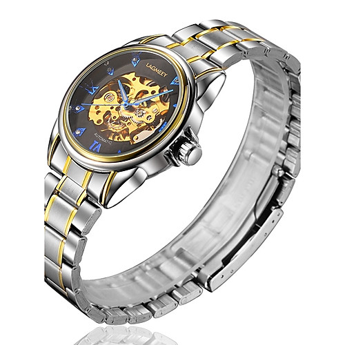 

Men's Fashion Watch / Mechanical Watch Automatic self-winding Alloy Band