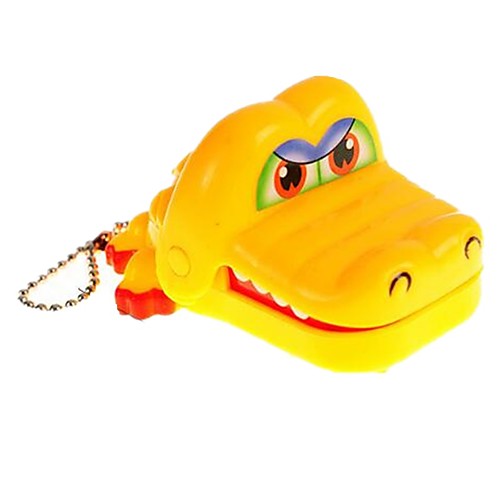

Gags & Practical Joke Crocodile Dentist Crocodile Key Chain Biting Hand Kid's Adults' Toy Gift