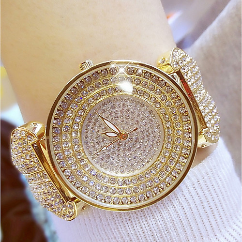 

Жен. Наручные часы Diamond Watch золотые часы Японский Кварцевый Нержавеющая сталь Серебристый металл / Золотистый 30 m Повседневные часы Аналоговый Дамы Кулоны - Золотой Серебряный