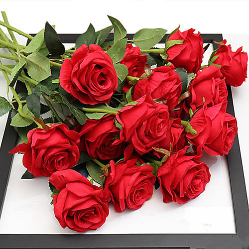 

Искусственные Цветы 5 Филиал Свадьба Европейский стиль Розы Букеты на стол