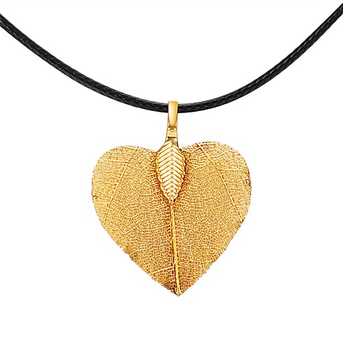 

Women's Pendant Necklace Chain Necklace Leaf Tree of Life Classic Vintage European Fashion Silver Plated Gold Plated Rose Gold Plated Black Silver Rose Gold Necklace Jewelry One-piece Suit For Party