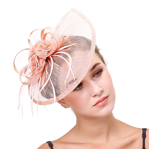 

Тюль / Лен / Сеть Fascinators / Цветы / Головные уборы с 1 Свадьба / Вечеринка / ужин Заставка