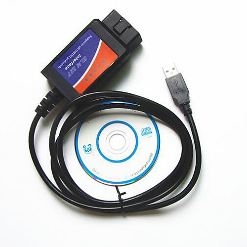 

линии автоматической диагностики неисправностей приборов ELM327 obd2 вождения компьютер USB-кабель