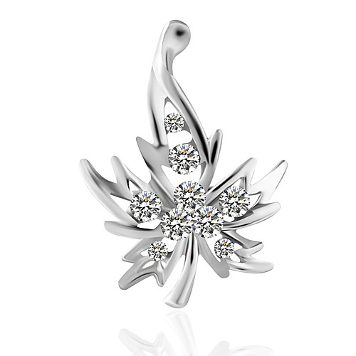 

Women's Brooches Basic Brooch Jewelry Silver For Wedding Party