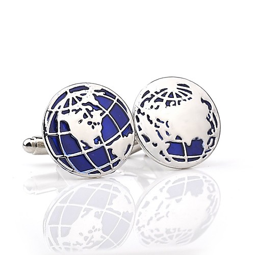 

Cufflinks Formal Classic Fashion Brooch Jewelry Silver For Daily Formal