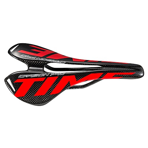 фото Седло для велосипеда легкость дышащий комфорт полый дизайн углеродное волокно велоспорт шоссейный велосипед горный велосипед красный Lightinthebox