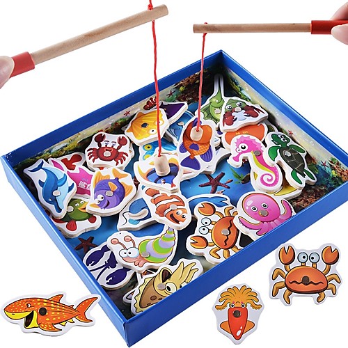 

Board Game Wooden Animals Magnetic Parent-Child Interaction Kid's Boys' Girls' Toys Gifts