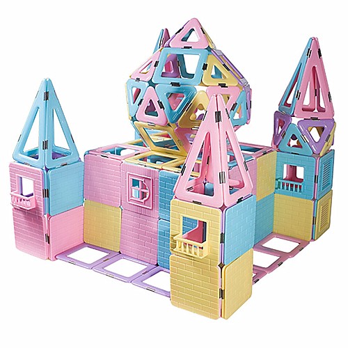 

Magnetic Blocks Magnetic Tiles Building Blocks Building Bricks 265 pcs Nautical Architecture People Transformable Parent-Child Interaction Building Toys Boys' Girls' Toy Gift / Kid's