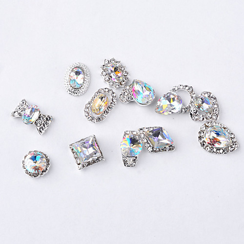 

12 pcs Nail Jewelry For nail art Manicure Pedicure Daily Fashion