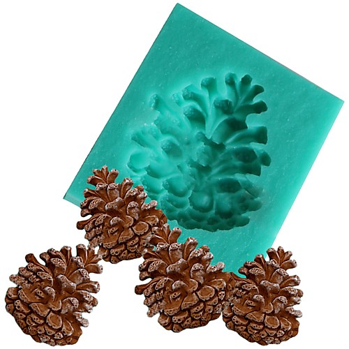 

декор кедровый орех конус силикон фандон плесень силикагель шоколадные конфеты