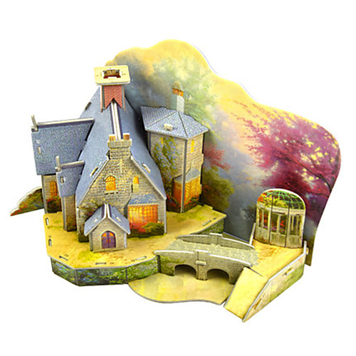 

Model Building Kit Architecture Exquisite / Hand-made / Parent-Child Interaction Soft Plastic 1 pcs Vintage Style / Romantic Kid's / Adults' Gift