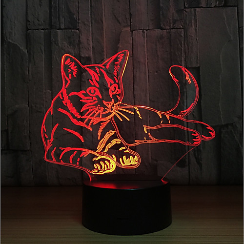 

1 комплект LED Night Light Сенсорный 7-Color Работает от USB Сенсорный датчик