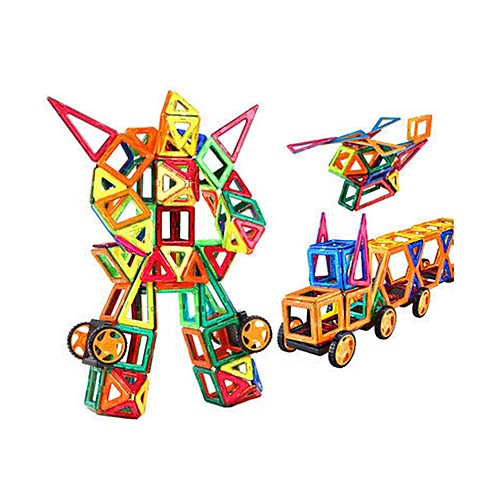 

Magnetic Blocks Magnetic Tiles Building Blocks 309 pcs Architecture Vehicles Warrior Transformable Special Designed Parent-Child Interaction Contemporary Classic & Timeless Chic & Modern Truck Plane