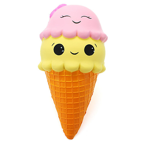 

LT.Squishies Squeeze Toy / Sensory Toy Food&Drink Ice Cream Stress and Anxiety Relief Office Desk Toys Novelty Squishy Kid's Summer Fun with Kids Boys' Girls'