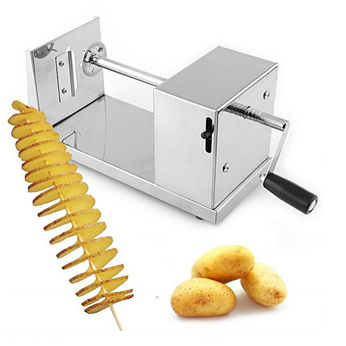 

машина для резки картофеля торнадо спиральная резка картофельные чипсы производитель кухонный инвентарь