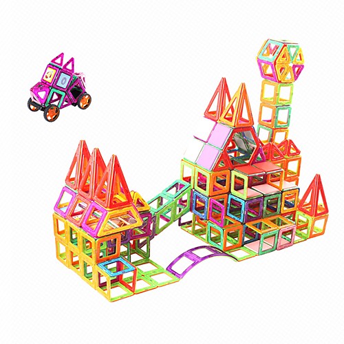 

Magnetic Tiles Building Blocks 3D Magnetic Blocks Educational Toy 30-382 pcs Architecture STEAM Toy DIY Educational Boys' Girls' Toy Gift / Kid's