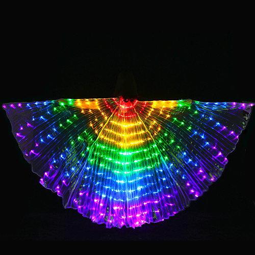 фото Танец живота крылья исиды жен. выступление полиэстер лампа входит в комплект / труба / крылья Lightinthebox
