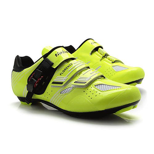 

Tiebao Road Bike Shoes Nylon Waterproof Breathable Anti-Slip Cycling Black Green Men's Cycling Shoes / Cushioning / Ventilation / Synthetic Microfiber PU / Cushioning / Ventilation