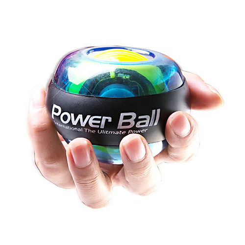 фото Powerball spinner gyroscopic укрепляющий 7,5 см диаметр ластик led базовый снятие стресса терапия рук тренажер для запястий аэробика и фитнес тренировка в тренажерном зале разрабатывать для lightinthebox