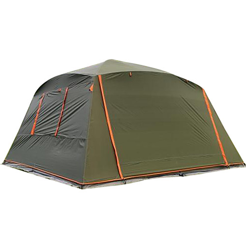 

7 человек Туристическая палатка-хижина Семейный кемпинг-палатка На открытом воздухе Водонепроницаемость С защитой от ветра Защита от солнечных лучей Однослойный Карниза Туристическая палатка-хижина