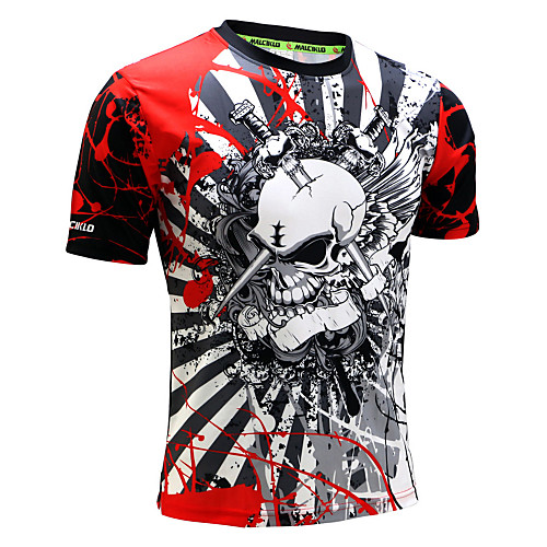 

Men's Spandex Running T-Shirt Workout Shirt 1 pc Running Exercise & Fitness Racing Breathable Quick Dry Anatomic Design Sportswear Animal Tee / T-shirt Sweatshirt Top Short Sleeve Activewear High