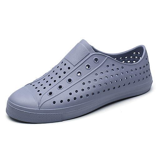 

Men's PVC Summer Casual Sandals Water Shoes / Upstream Shoes Breathable Blue / White / Black