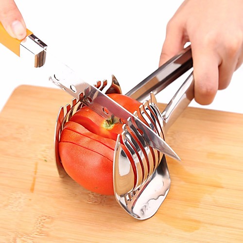 

нож для резки помидоров из нержавеющей стали лук держатель лайма нарезка фруктов картофель лимон измельчитель нарезать