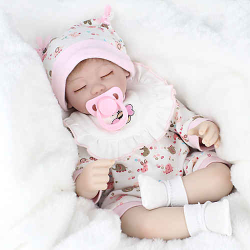 

NPKCOLLECTION NPK DOLL Reborn Doll Baby 18 inch Silicone Vinyl - lifelike Cute Hand Made Child Safe Non Toxic Lovely Kid's Girls' Toy Gift / Parent-Child Interaction / CE Certified / Floppy Head