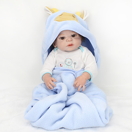 

NPK DOLL 22 inch Reborn Doll Girl Doll Baby Girl Reborn Baby Doll lifelike Cute Hand Made Child Safe Non Toxic 55cm with Clothes and Accessories for Girls' Birthday and Festival Gifts / Kid's / Vinyl