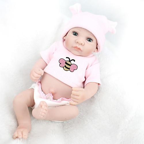 

NPKCOLLECTION NPK DOLL Reborn Doll Baby 12 inch Full Body Silicone Silicone Vinyl - lifelike Cute Hand Made Child Safe Non Toxic Lovely Kid's Girls' Toy Gift / Parent-Child Interaction / CE Certified
