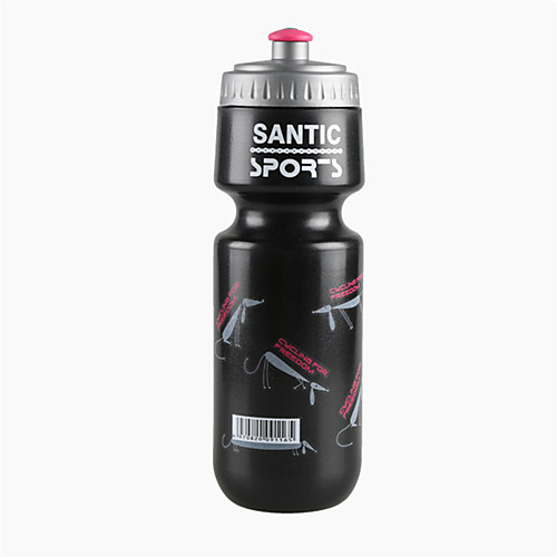 

SANTIC Велоспорт Бутылки для воды Компактность Пригодно для носки Non Toxic BPA Free Экологичность Назначение Велоспорт Шоссейный велосипед Горный велосипед Полиэфир Черный