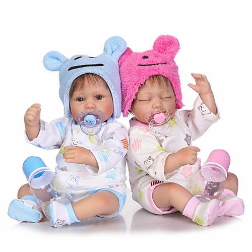 

NPKCOLLECTION NPK DOLL Куклы реборн Кукла для девочек Девочки 16 дюймовый Силикон - Новорожденный как живой Милый стиль Безопасно для детей Non Toxic Ручные прикладные ресницы Детские