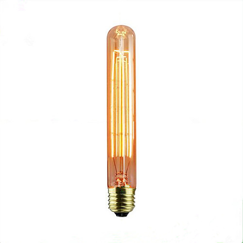 

1шт 60 W E26 / E27 T225 Тёплый белый 2300 k Ретро / Декоративная Лампа накаливания Vintage Эдисон лампочка 220-240 V / 110-130 V