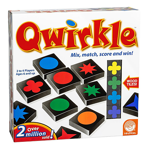 

108 pcs Board Game Professional Stress and Anxiety Relief Decompression Toys Kid's Adults' Boys' Girls' Toys Gifts Qwirkle