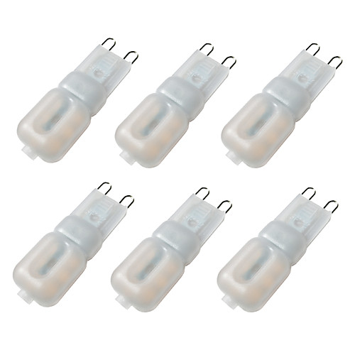

BRELONG 10 шт. 6шт 4 W 360 lm G9 Двухштырьковые LED лампы 14 Светодиодные бусины SMD 2835 Тёплый белый Белый 220-240 V