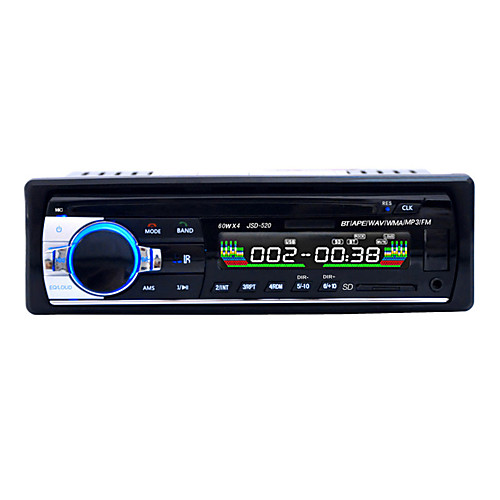 фото 520 громкая многофункциональная автомагнитола автомобильная аудиосистема Bluetooth стерео в приборной панели FM-ресивера с входом AUX USB-накопитель SD-карта Lightinthebox