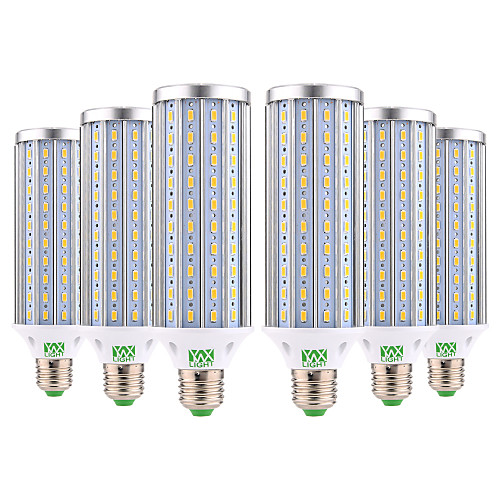

ywxlight e27 5730smd 45w 140led холодный белый теплый белый натуральный белый высокой яркости светодиодный колба светодиодные лампы кукурузный колпачок ac 85-265v