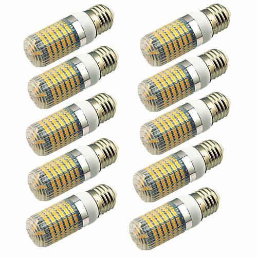 

10 шт. 5 W 600 lm E14 G9 GU10 LED лампы типа Корн T 128 Светодиодные бусины SMD 2835 Декоративная Тёплый белый Холодный белый 220-240 V