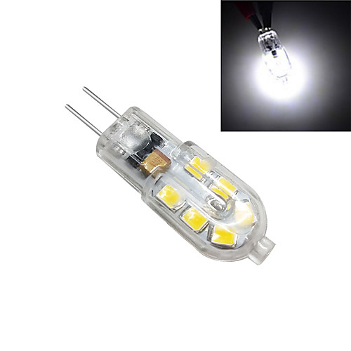 фото Brelong 6 шт. g4 1.5w 12led smd2835 кукурузный свет прозрачный чехол 12v белый / теплый белый Lightinthebox