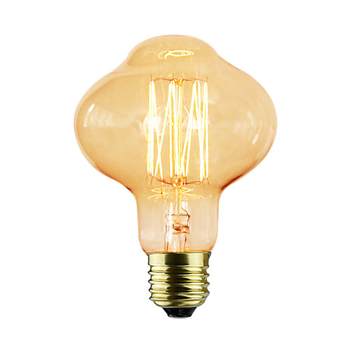 

1шт 40 W E26 / E27 Желтый Прозрачный Body 220-240 V