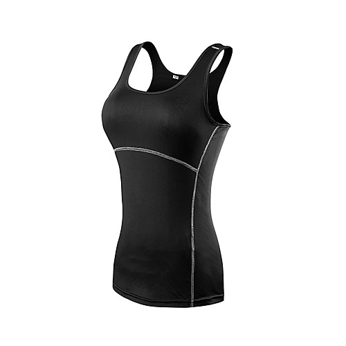 

Women's Compression Tank Top Exercise & Fitness Quick Dry Breathability Sportswear Compression Clothing Tank Top Sleeveless Activewear Stretchy