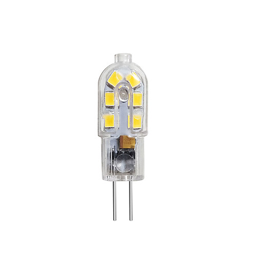 фото Brelong 6 шт. g4 1.5w 12led smd2835 кукурузный свет прозрачный чехол 12v белый / теплый белый Lightinthebox