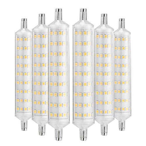 

YWXLIGHT 6шт 12 W LED лампы типа Корн 1000-1200 lm R7S 108 Светодиодные бусины SMD 2835 Декоративная Тёплый белый 220-240 V