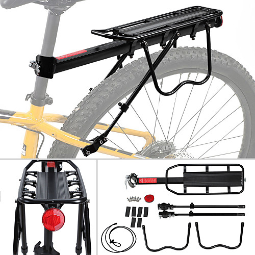 фото Велосипедная стойка макс. нагрузка 50 kg регулируется быстросъемный простота установки aluminum alloy горный велосипед шоссейные велосипеды - черный Lightinthebox