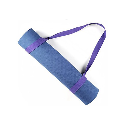 фото Ремешок для коврика для йоги / переноска (ремешок) для коврика для йоги регулируемая длина, прочный, растягивание чистый хлопок для светло-лиловый, розовый, темно-лиловый: Lightinthebox