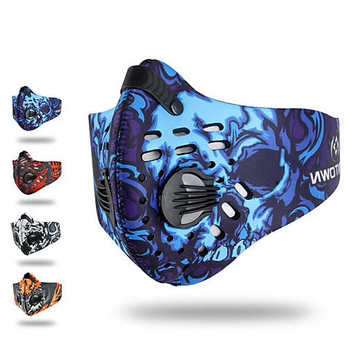 

XINTOWN Спортивная маска Лицевая Маска С защитой от ветра Дышащий Защита от пыли Антибактериальный Велоспорт Красный Синий Серый Зима для Муж. Жен. Взрослые / Горные велосипеды / Шоссейные велосипеды